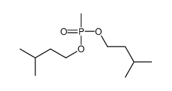 3-methyl-1-[methyl(3-methylbutoxy)phosphoryl]oxybutane Structure