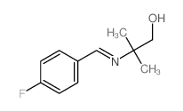 1-Propanol,2-[[(4-fluorophenyl)methylene]amino]-2-methyl- picture