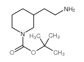 N-Boc-piperidine-3-ethylamine Structure