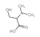 L-Serine, N,N-dimethyl- Structure