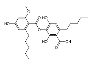 Cryptochlorophaea-saeure Structure