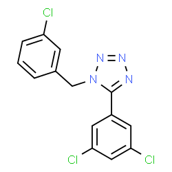 1-(3-CHLOROBENZYL)-5-(3,5-DICHLOROPHENYL)-1H-1,2,3,4-TETRAAZOLE picture