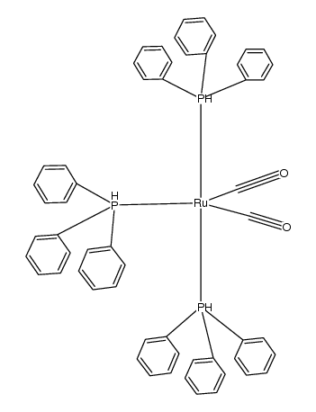 [ruthenium(carbonyl)2(PPh3)3]结构式