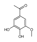 1-(3,4-dihydroxy-5-methoxyphenyl)ethanone结构式