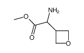 (+)-3-oxetanylglycine methyl ester structure