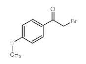 4'-METHYLTHIO-2-BROMOACETOPHENONE structure