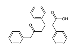 3-hydroxy-2,3,4-triphenyl-butyric acid结构式