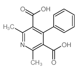 2,6-dimethyl-4-phenyl-pyridine-3,5-dicarboxylic acid picture