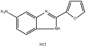 2-(furan-2-yl)-1H-1,3-benzodiazol-5-amine dihydrochloride Structure