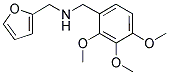 FURAN-2-YLMETHYL-(2,3,4-TRIMETHOXY-BENZYL)-AMINE结构式