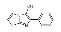 Imidazo[2,1-b]thiazole,5-methyl-6-phenyl- Structure