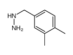 (3,4-二甲基苄基)-肼结构式