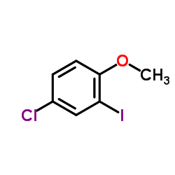 4-氯-2-碘苯甲醚结构式