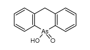 5-oxo-5,10-dihydro-5λ5-acridarsin-5-ol结构式