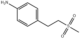 4-(2-methanesulfonylethyl)aniline structure