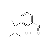 2-(2,3-dimethylbutan-2-yl)-4-methyl-6-nitrosophenol结构式