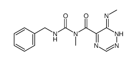 6-methylamino-[1,2,4]triazine-5-carboxylic acid benzylcarbamoyl-methyl-amide Structure