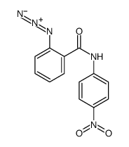 2-azido-N-(4-nitrophenyl)benzamide Structure