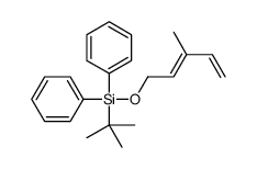 tert-butyl-(3-methylpenta-2,4-dienoxy)-diphenylsilane Structure