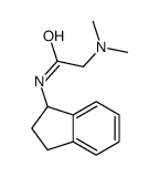 N-(2,3-dihydro-1H-inden-1-yl)-2-(dimethylamino)acetamide Structure