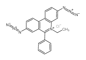 ETHIDIUM DIAZIDE CHLORIDE Structure