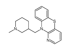 10-[(1-Methyl-3-piperidinyl)methyl]-10H-pyrido[3,2-b][1,4]benzothiazine structure