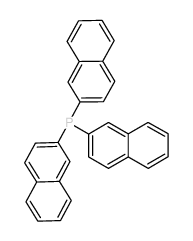 trinaphthalen-2-ylphosphane结构式