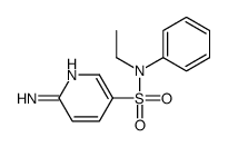 6-amino-N-ethyl-N-phenylpyridine-3-sulfonamide结构式