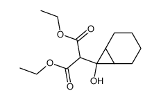 7-[bis(ethocycarbonyl)methyl]bicyclo[4.1.0]heptan-7-ol Structure