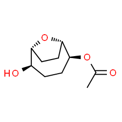 9-Oxabicyclo[4.2.1]nonane-2,5-diol,monoacetate,(1S,2S,5R,6R)-(9CI) Structure