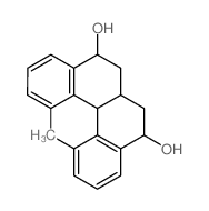 1,12-dimethyl-5,6,6a,7,8,12b-hexahydrobenzo[c]phenanthrene-5,8-diol Structure