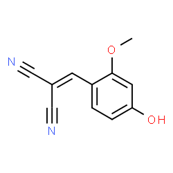 Propanedinitrile, [(4-hydroxy-2-methoxyphenyl)methylene]- (9CI)结构式