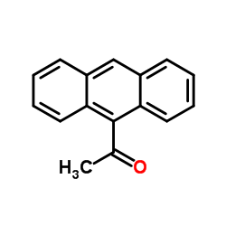 9-乙酰基蒽结构式