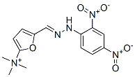 2-Furanaminium,5-[[(2,4-dinitrophenyl)hydrazono]methyl]-N,N,N-trimethyl- (9CI) Structure