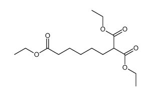 1,1,6-hexanetricarboxylic acid triethyl ester结构式