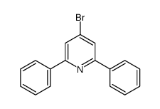 4-Bromo-2,6-diphenylpyridine Structure