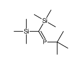 bis(trimethylsilyl)methylidene-tert-butylphosphane结构式