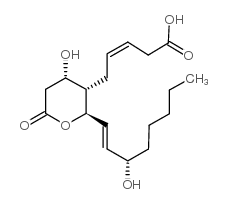 11-dehydro-2,3-dinor thromboxane b2 Structure