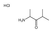 2-amino-4-methylpentan-3-one,hydrochloride Structure