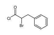 2-bromo-3-phenyl propanoyl chloride结构式