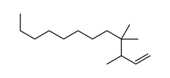 3,4,4-trimethyldodec-1-ene Structure