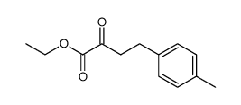 ethyl 4-(p-methylphenyl)-2-oxobutyrate Structure