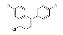 1,1'-(4-chloro-1-buten-1-ylidene)bis(4-chlorobenzene) Structure