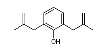 2-Hydroxy-1.3-dimethallyl-benzol结构式