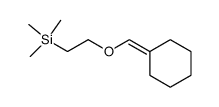 (2-(cyclohexylidenemethoxy)ethyl)trimethylsilane结构式