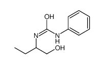 1-(1-hydroxybutan-2-yl)-3-phenylurea结构式