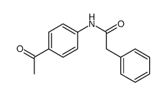 N-(4-acetylphenyl)-2-phenylacetamide Structure