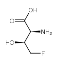 4-fluoro-l-threonine结构式