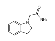 2-(2,3-dihydroindol-1-yl)acetamide Structure