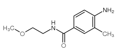 4-amino-N-(2-methoxyethyl)-3-methylbenzamide()结构式